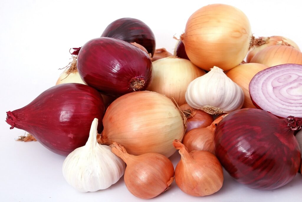 onions-garlic